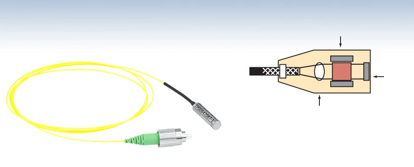 

FRM Faraday Mirror Angle 45 Optical Rotation Hydrophone Interference System