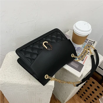 

Style Small Bag Handbag New Fashionable Stylish Good Texture All-matching Shoulder Bag Internet Celebrity Underarm Bag Women PU