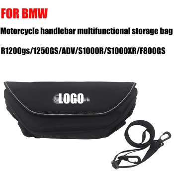 

Motorcycle Handlebar Bag Magnetic Tank Bike Saddle Bag Big Screen for Phone / GPS for BMW R1200 GS F800 GS ADV F700 GS R1250 GS