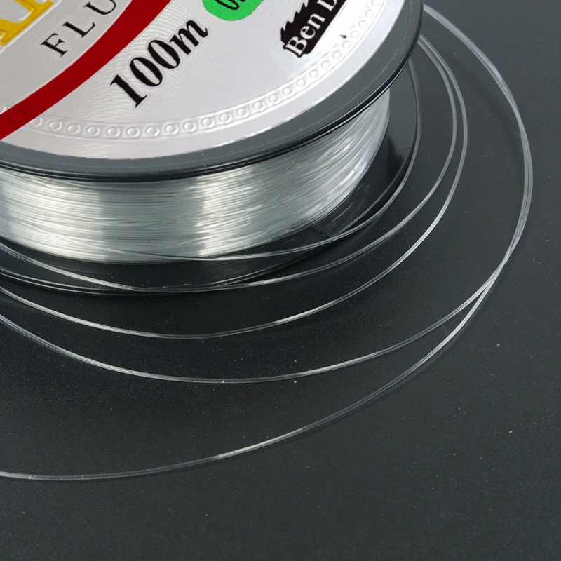 100m Fluorocarbon Coated Fishing Line Super Strong Monofilament  Nylon Fishing Wire Japan Material for Carp Fishing Accessories