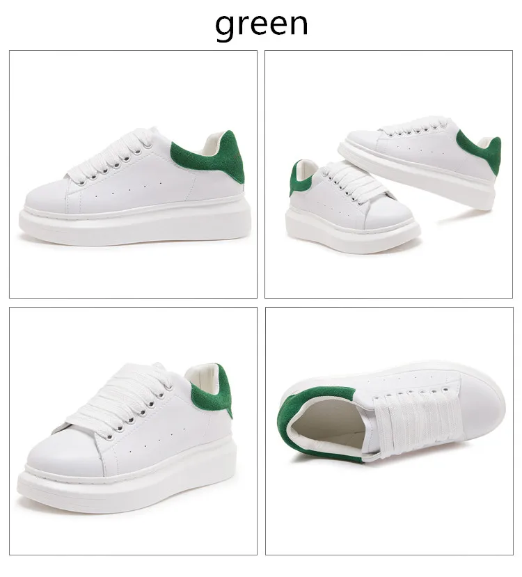 Женская обувь; Новинка года; сезон осень; белые кроссовки; модная дышащая повседневная обувь на платформе; кожаная Вулканизированная обувь; Zapatos de Mujer