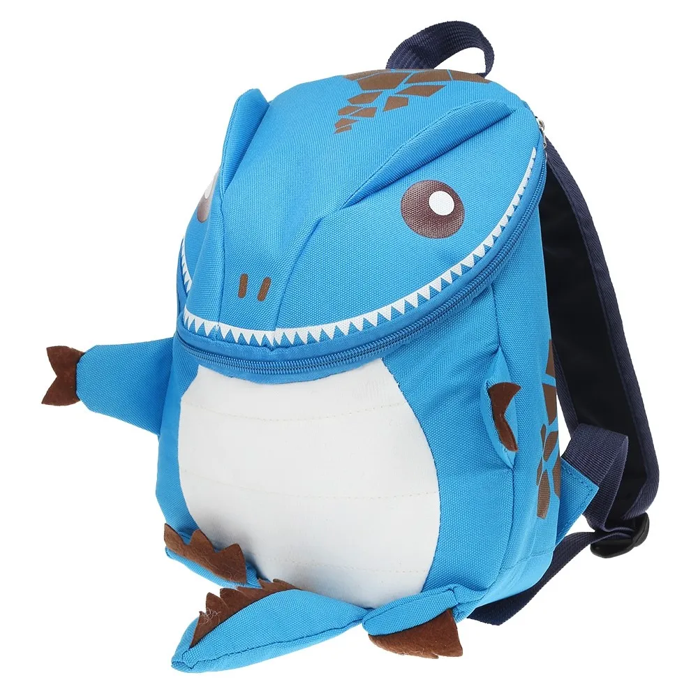 3D Dinosaur Backpack for Kids Lightweight Waterproof Children Backpack Kids Kindergarten Animal Large Capacity School Bag Blue boys car toys dinosaur truck transport carrier vehicle dino animal model tyrannosaurus rex kids game children birthday gifts