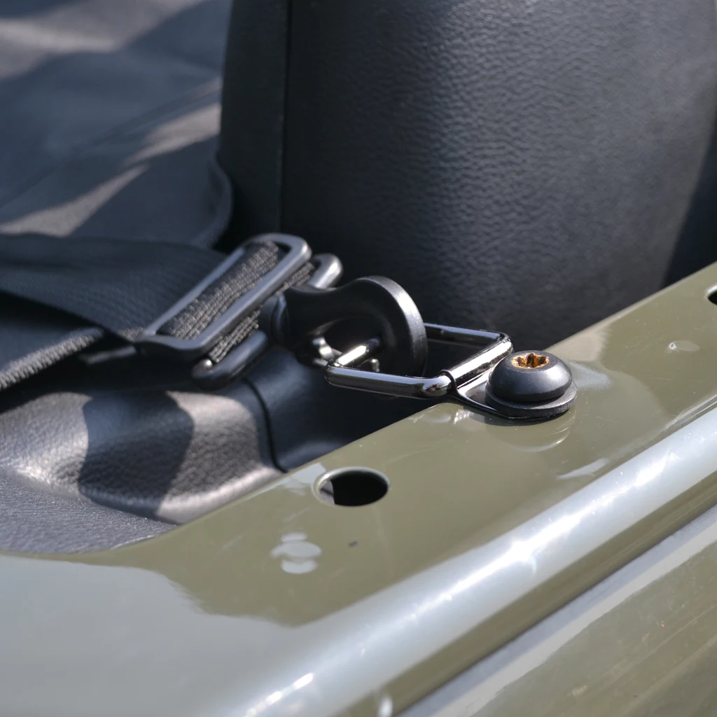 6x Metal D Ring Tie Down Cargo Trailer Anchors Point Mount For Jeep Wrangler