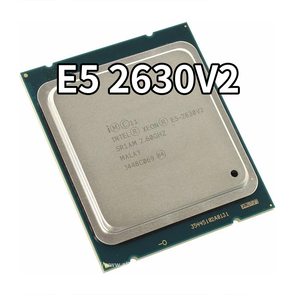 

Intel Xeon E5 2630 V2 Server processor 2.6GHz 6-Core 15M LGA2011 E5-2630 V2 CPU 100% normal work