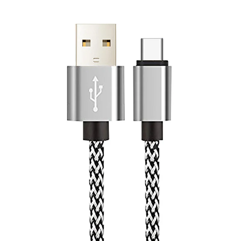 1 2 3 м usb type-C кабель для samsung S10 S9 Быстрый кабель для зарядки usb C Быстрая зарядка для huawei P30 Xiaomi зарядное устройство провод шнур данных - Цвет: Белый