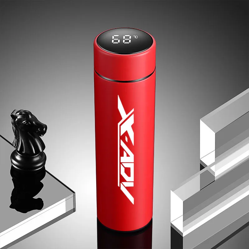 

500ml smart vacuum flask temperature display vacuum flask for Honda XADV NC750X X ADV NC 750 X 2017 2018 2019 2020