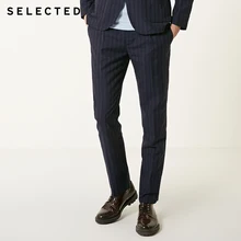 Выбранные Для Мужчин's классического кроя шерстяные брюки S | 41926B501