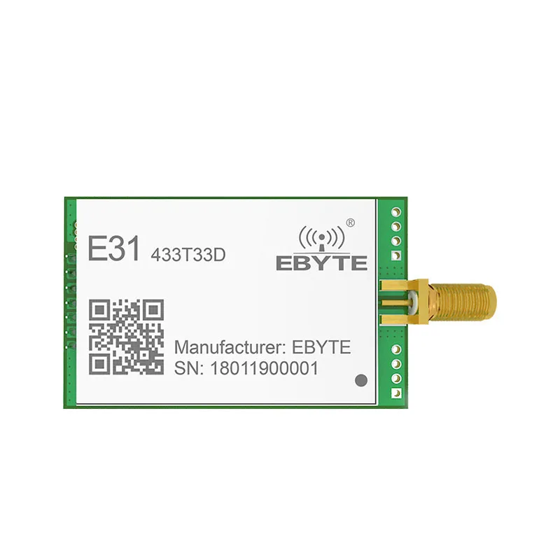 

E31-433T33D AX5243 module UART 433MHz 33dBm Antenna SMA-K DIP module 2W High Power 8km Wireless Transceiver Receiver