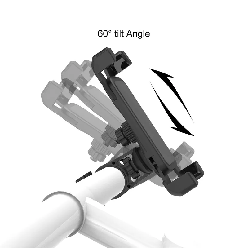 Велосипедный держатель для телефона для скейтборда скутеров мотоциклов электровелосипедов Универсальный руль gps кронштейн регулируемый вращение на 360