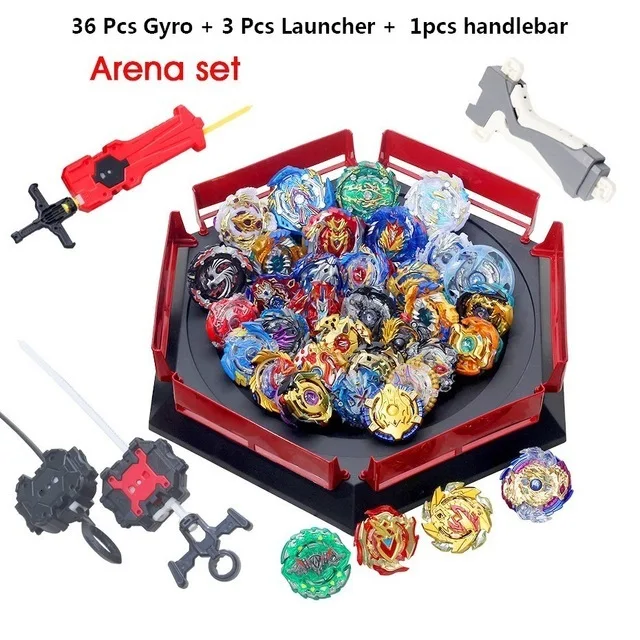 Все rocket Arena крышки средство для запуска Beyblade GT go капот лопасти высокая производительность боевые игрушки - Цвет: 36pcs009