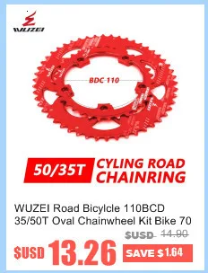 WUZEI BCD 96 мм круглая/Овальная велосипедная Звездочка MTB горная цепь колеса для Shimano ALIVIO M4000 M4050 M672 M782 GX Кривошип