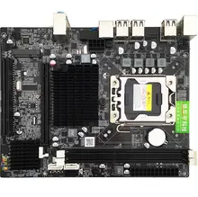 Carte mère X58 1366 pour ordinateur de bureau, prise en charge de serveur ECC