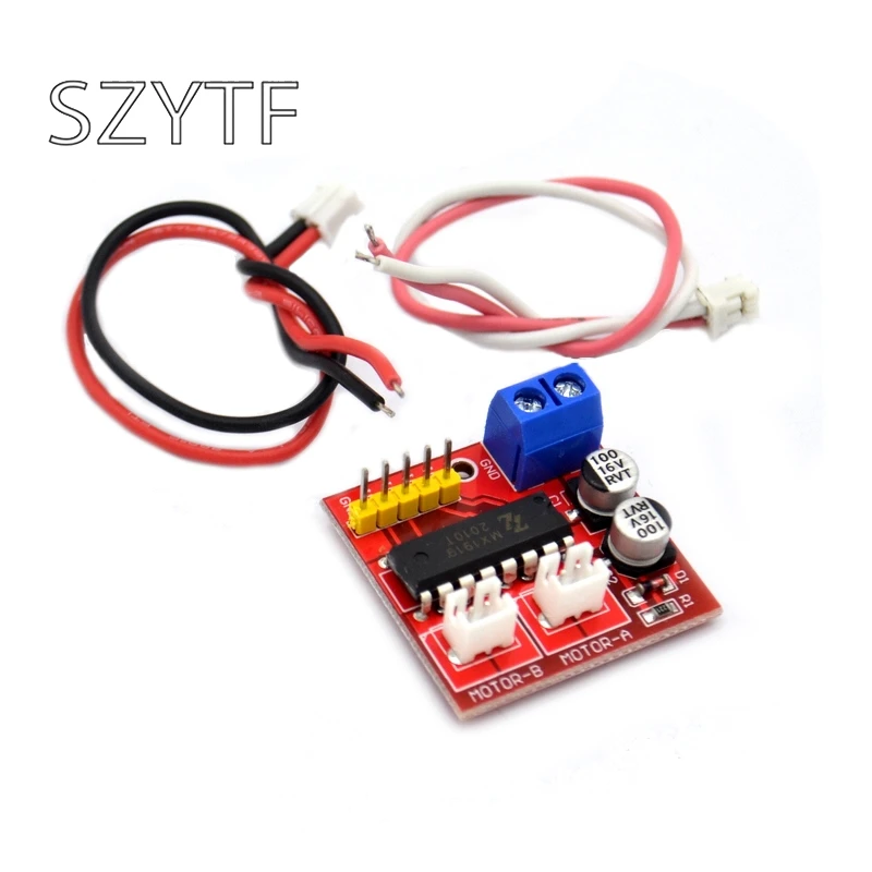 L298N 2.5A двойной h-мост ШИМ скорость заднего хода шаговый двигатель модуль привода