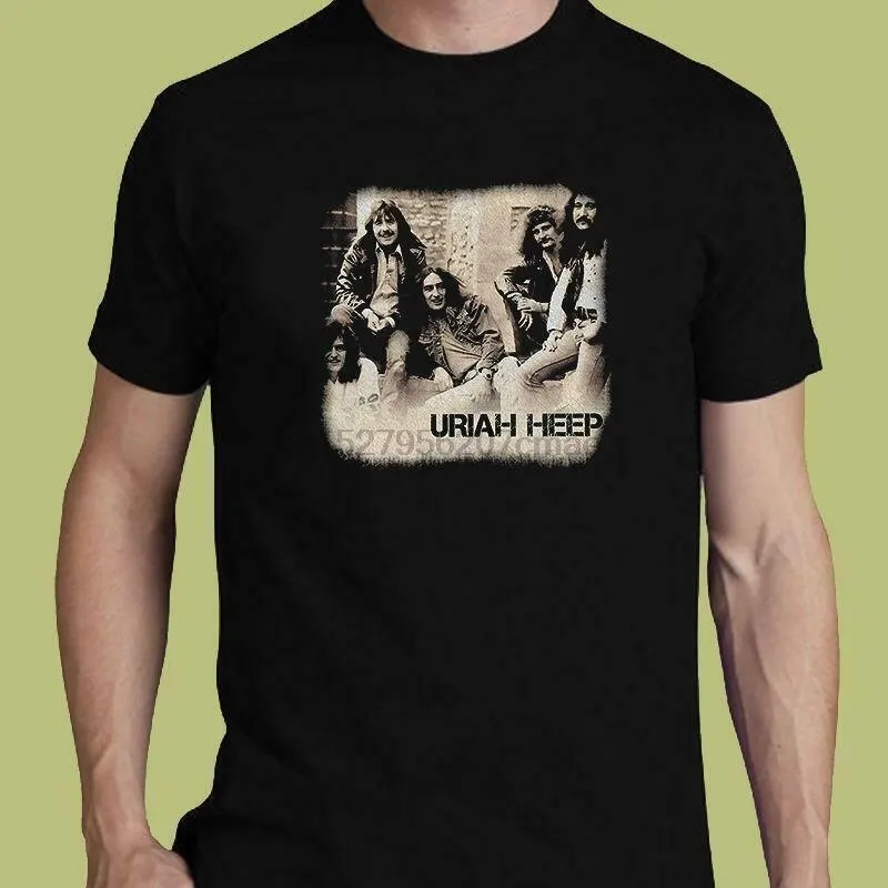 Новая футболка URIAH HEEP TEE MICK BOX прогрессивный американский размер EM31 | Мужская