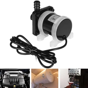 

DC 24V Solar Powered Brushless Magnetic Submersible Water Pump 900L/H Fish Pond 1200MA Smooth Operation Black 22W ABS Stainless