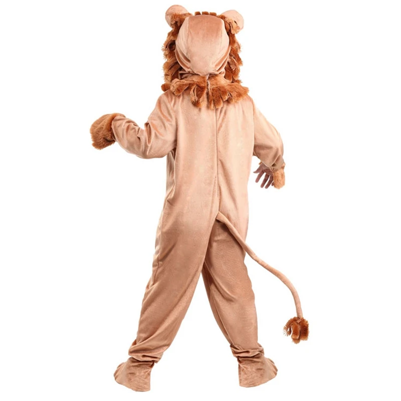 Child Adult Deluxe Lion King Costume Baby Kids Animal Carnival Halloween Cosplay Costumes Fancy Movie Role Jumpsuits Child Adult Deluxe Lion King Costume Baby Kids Animal Carnival Halloween Cosplay Costumes Fancy Movie Role Jumpsuits