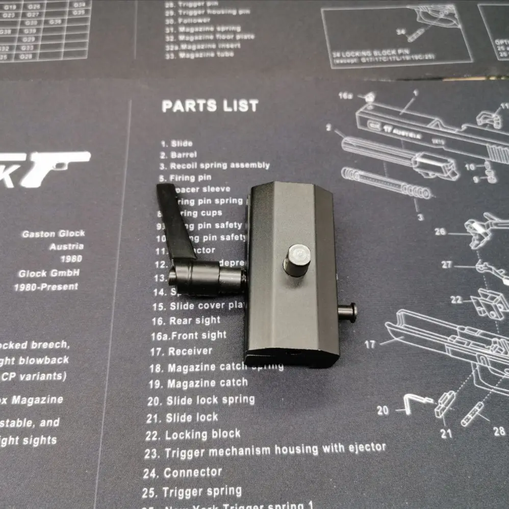 

Magorui QD Rotatable Rifle Bipod Adapter for Harris Bipod with Pivot Lock