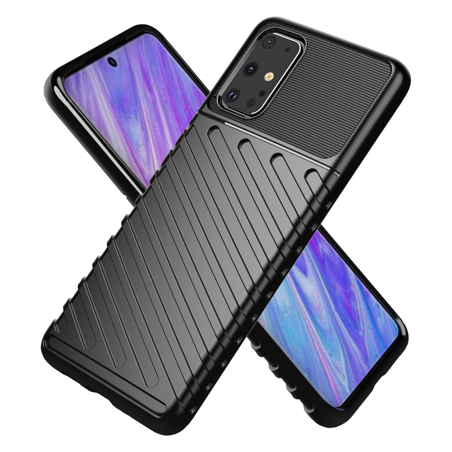 Shockproof Armor Frosted soft Case For Samsung Galaxy S10 Plus S20 Ultra S10E Note 10 5G M10 M20 M30 M40 A10 A20E A30 A40 Cover | Мобильные