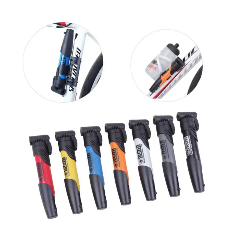 Mini Bicycle Bike Pump Portable Mountain Cycling Tire Inflator Air Schrader Presta Valve Accessories | Спорт и развлечения