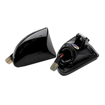 

2Pcs Dynamic Turn Signal Light Flowing LED Side Marker Lights Side Repeater Lamp 12V Panel Lamp for Mercedes SMART FORTWO W451(N