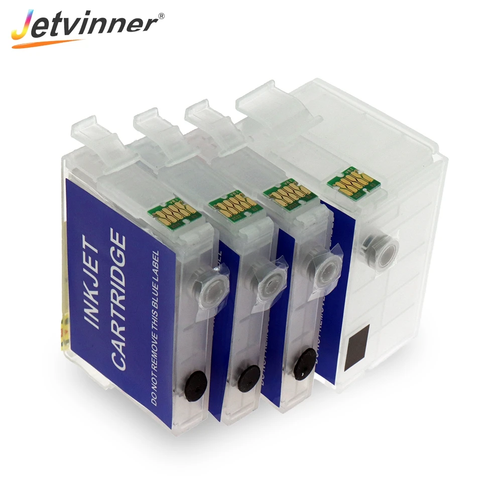 Cartucho de Tinta Recarregável para Epson Impressoras com Chips Arc T2711 27xl Workforce Wf7110 Wf7610 Wf7620 Wf3620 Wf3820 3640d 7110dtw - Imagem 4
