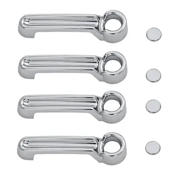 

1PCS ABS Plastic Chrome Plating Car Door Handle Cover For JEEP Wrangler JK Liberty Dodge of 2007 2008 2009 2010 2011 2012-2015