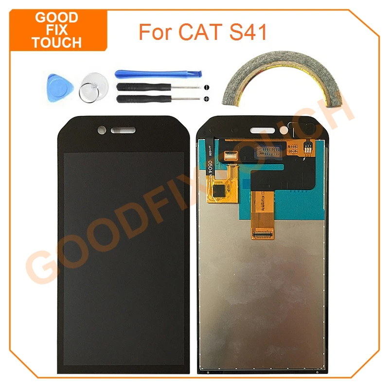 

Original 5.0" LCD Screen For Caterpillar Cat S41 S 41 LCD Display Touch Screen Panel Digitizer Assembly For CAT S41 Repair Parts