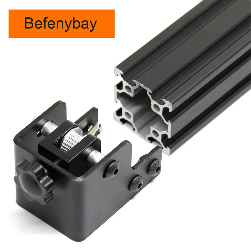 Befenybay Upgrade 4040 Double Slot Profile 40x40mm Y-axis Synchronous Belt Stretch Straighten Tensioner for Creality Ender-3 Pro