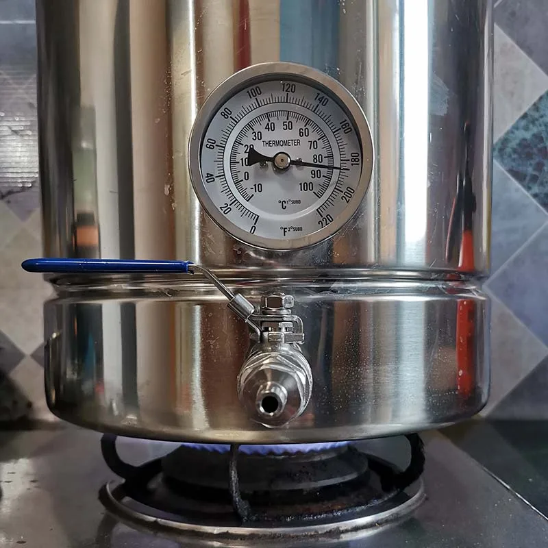 Best Free Shipping Weldless Bi metal Thermometer Kit 3\