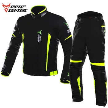 

MOTOCENTRIC Waterproof Riding Jacket Dain Motorcycle Pants Motocross Racing Suit Protective Gear Motorcycle Protection Equipment