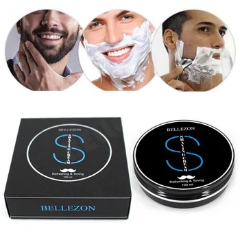 

Male Shaving Cream Nourishing Cleaning Pores Soften Beard Hair Beard Removal Creamfafa