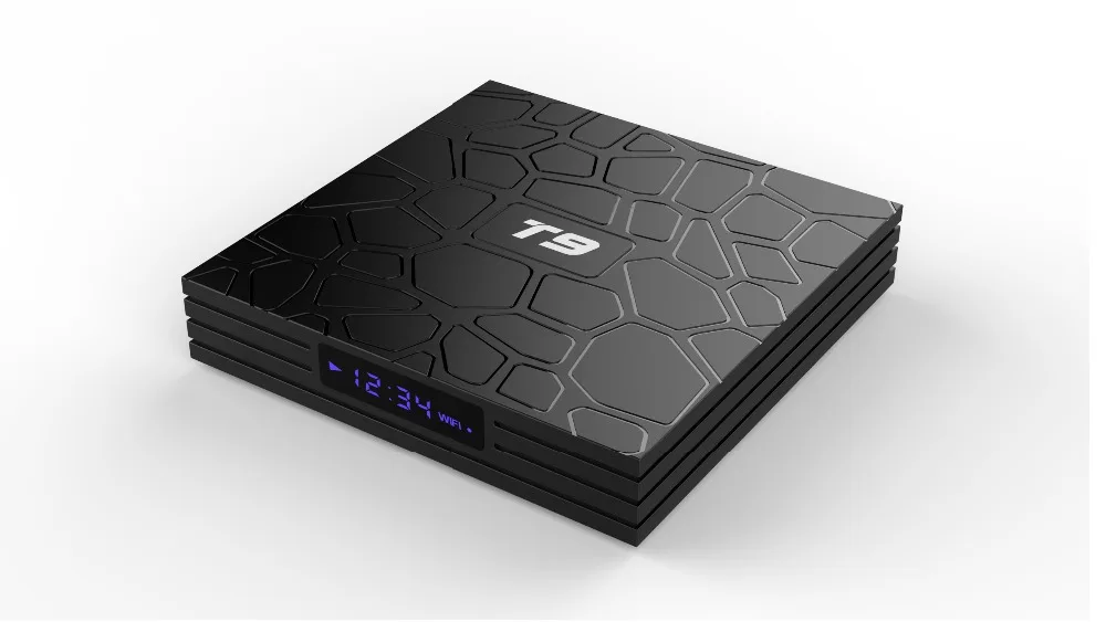 T9 Smart tv Rockchip Android RK3318 1080P 4K Googleplay 64 Гб ТВ-бокс с USB 3,0