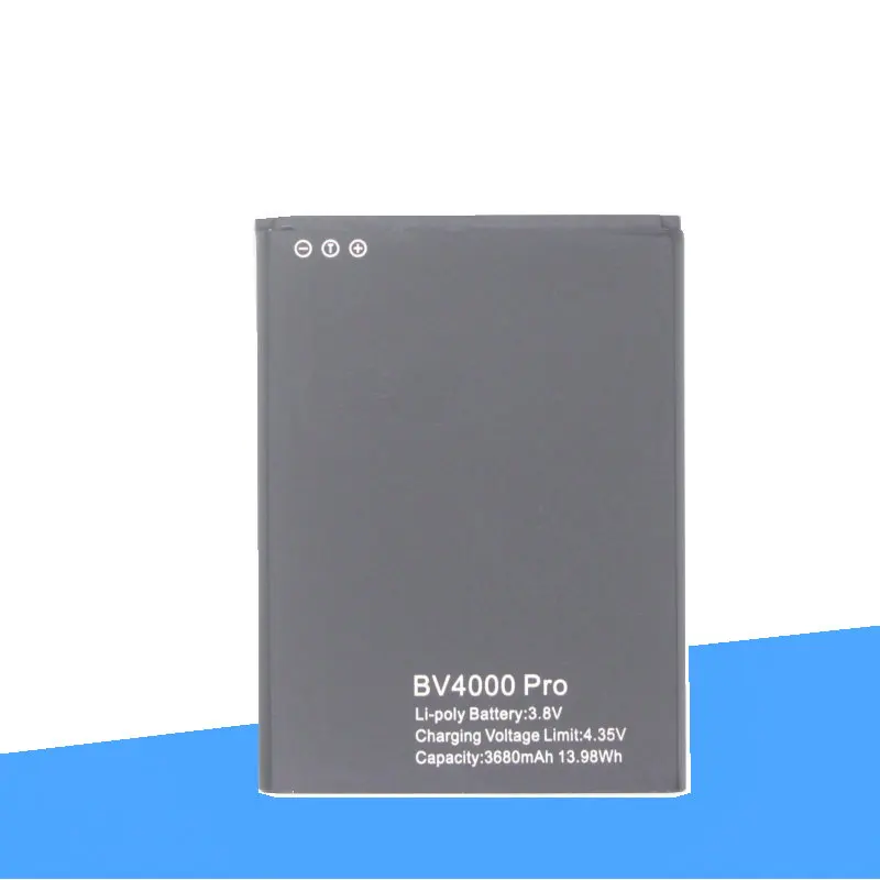 ISkyamS 5 шт. 3680 мАч Bv4000 Pro батарея для Blackview MTK6580A MTK6580A высокое качество мобильного телефона
