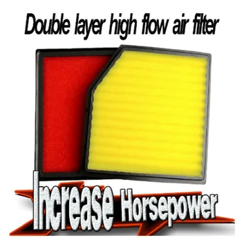 

for Lexus GS450h 3.5L 2012-2018 Car Air Filter Car Accessories High Flow Air Filter Double layer Air Filter Improve Horsepower