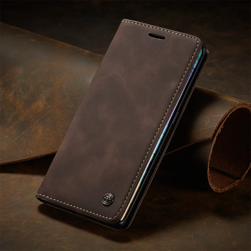 Высокое качество, Винтажный чехол из искусственной кожи для huawei mate 30 Pro, чехол с магнитной застежкой, чехол-кошелек для huawei mate 30/про сумки, корпус - Цвет: Retro Coffee