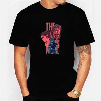 

Summer Unisex The Last of Us Part 2 T Shirt Men O-Neck Short-Sleeve T Shirt Women Funny Printed T-Shirt Tees Top Tshirt Gift