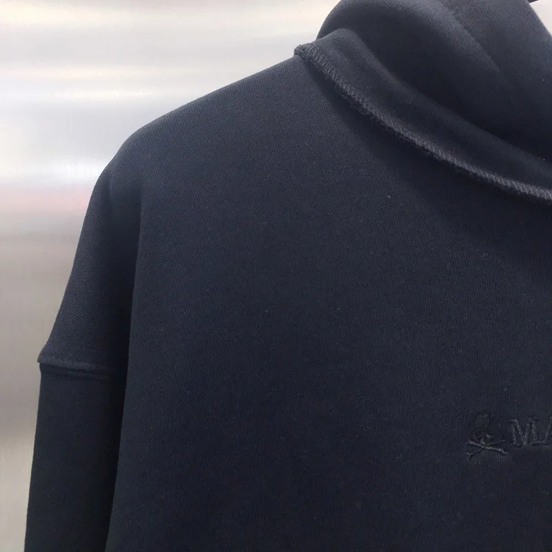 1:1, лучшее качество, толстовки для мужчин и женщин, Mastermind Japan X Kith, для сотрудничества, с вышивкой, для мужчин, MMJ, черепа, пары, толстовки, топы с капюшоном