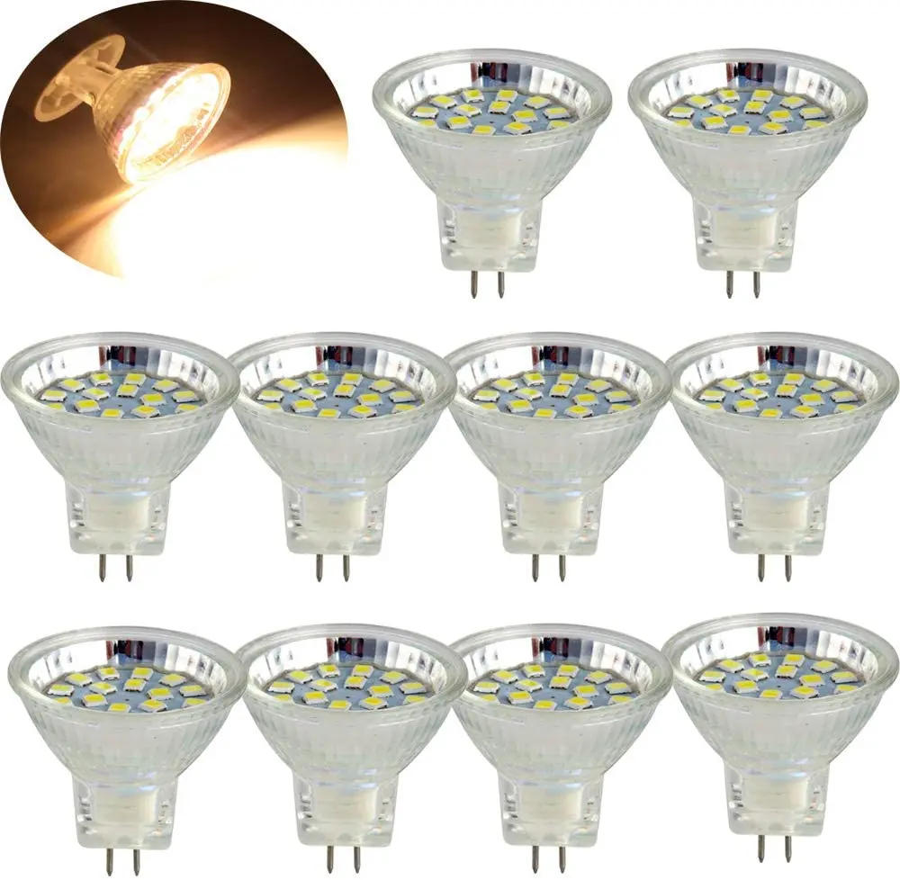 10 шт. 3 Вт 5 MR11 Светодиодный точечный светильник GU4 светодиодный лампы 2835 SMD