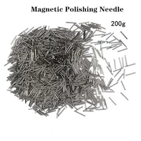 200g Magnetic Polishing Needle, Stainless Steel Polishing Pin, Jewelry Making Cleaning Engraving Tool Jewelry Polisher Tools 1
