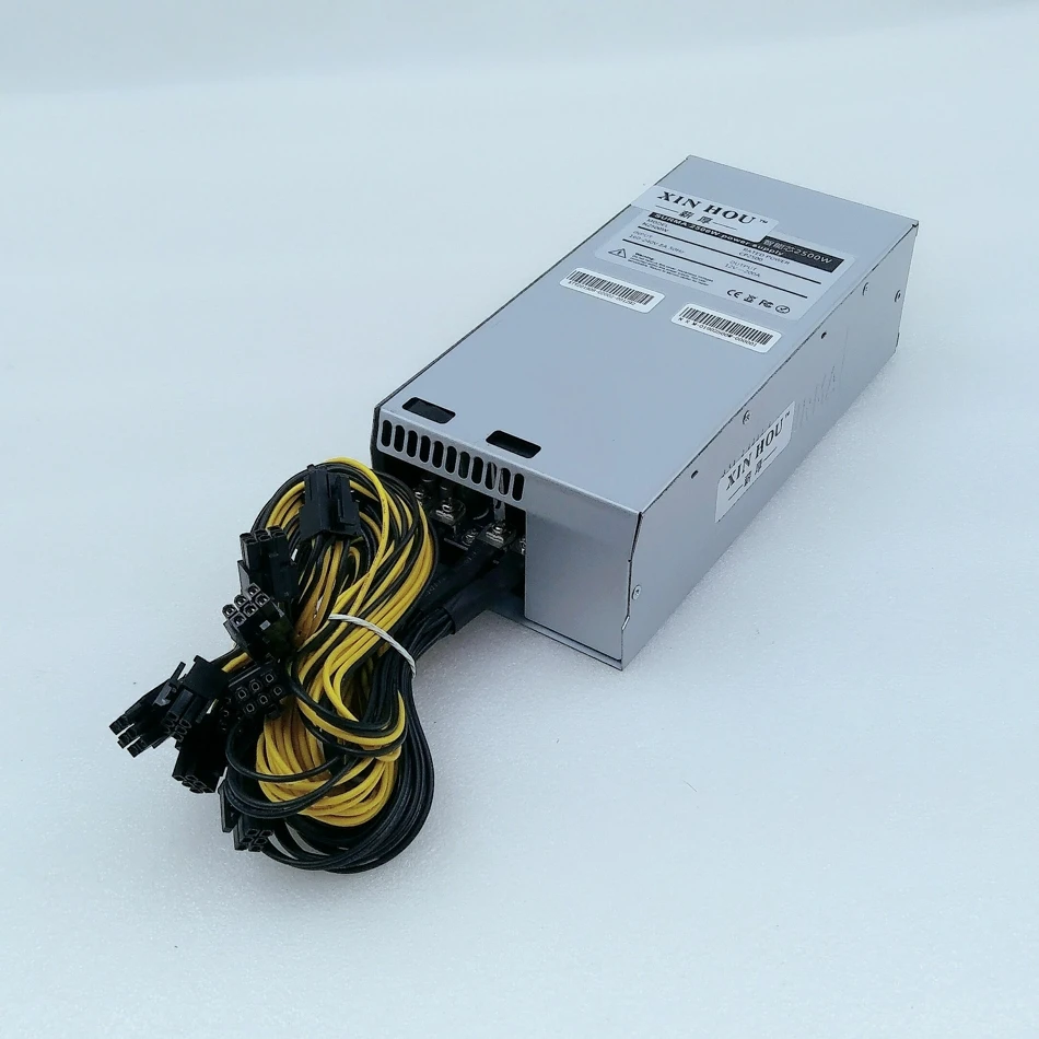 BTC BCH ZEC LTC DCR ETH ETN Miner источник питания 2500 Вт PSU для Antminer S9 S9SE S9K T9+ L3 z9mini Z9 Z11 Z11j R4 B7 A9 Ebit E10.3