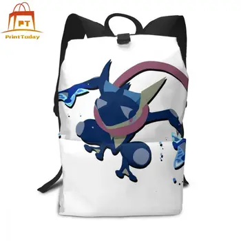 

Pokemon Greninja Backpack Greninja Backpacks High quality Teen Bag Print Multi Purpose Trending Men's - Women's Shopper Bags