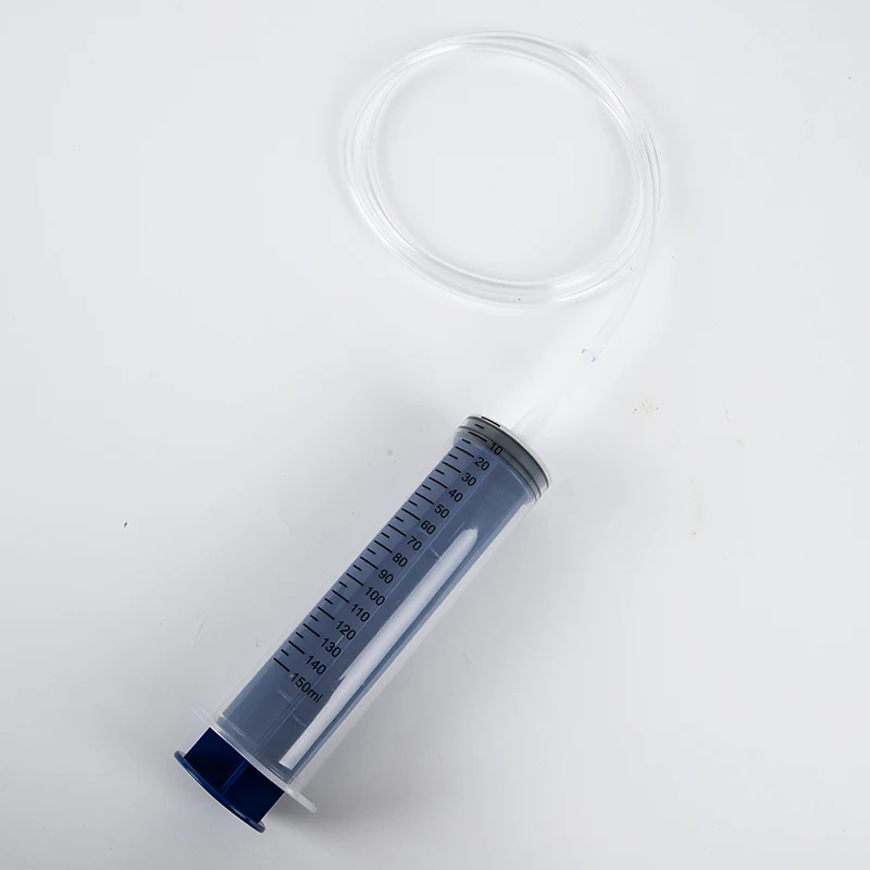 Reusable Plastic Syringe Bubble Syringe Oil For Extracting Oil Agricultural E Fluid Brake Fluid with Hose 80 cm G8TB fluid extractor oil extractor
