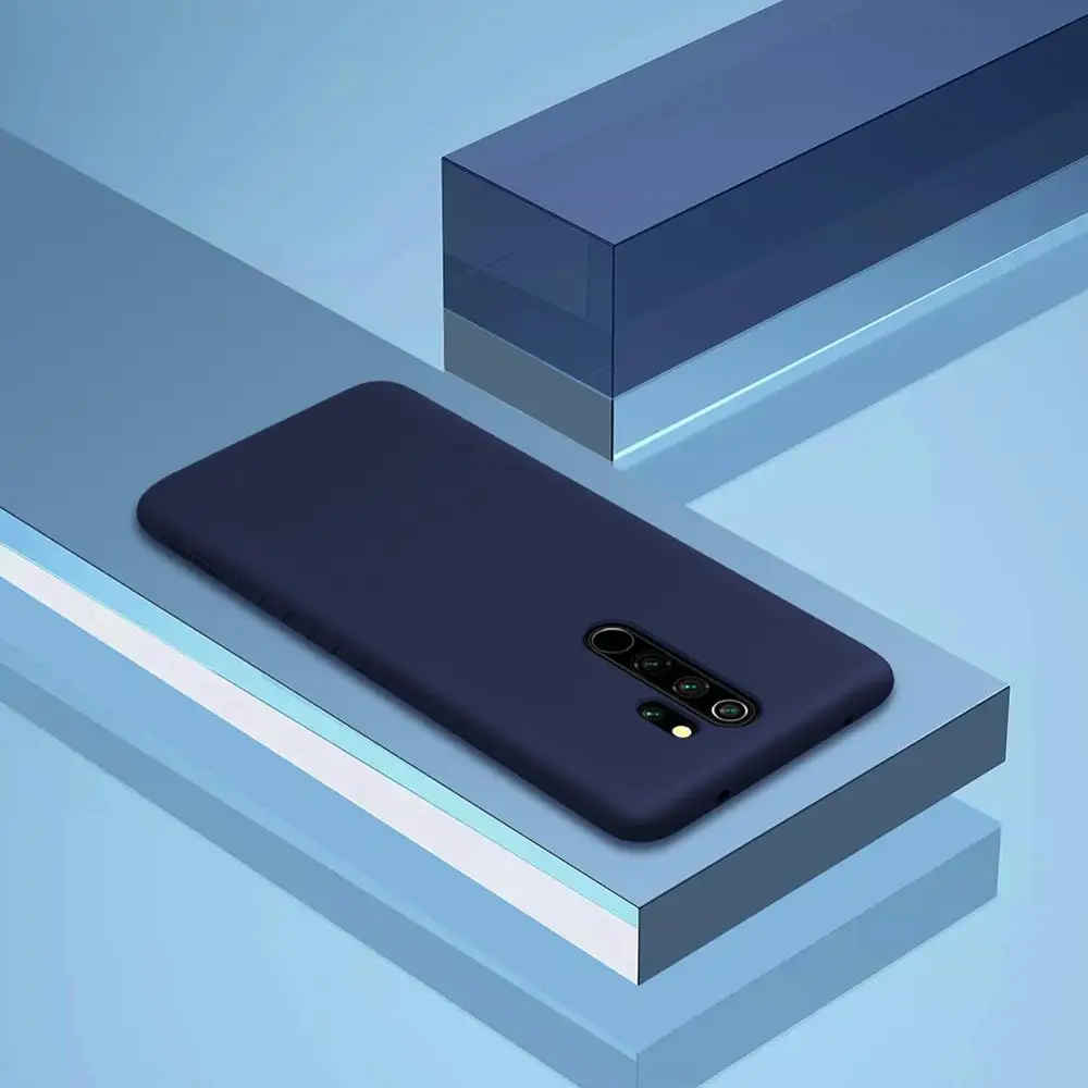 Чехол Nillkin для Redmi Note 8 Pro прорезиненный силиконовый чехол накладка из ТПУ мягкий
