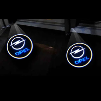 

2X LED Car Door Welcome Light Projector Logo Light For Opel Insignia GSi Astra j Sedan Corsa Grandland Crossland X Zafira Meriva