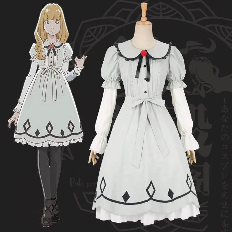 

2019 New Anime CAROLE & TUESDAY Cosplay Costume Dress TUESDAY Lolita Dress Halloween Party Costumes for Women Girls Daily Suit