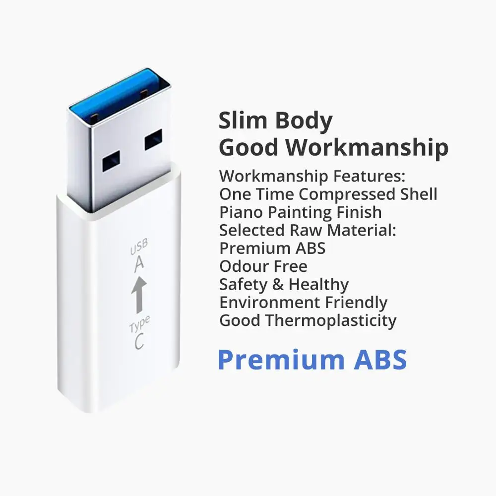 ISky usb type C OTG адаптер USB C мама к USB A папа кабель конвертер USB к type-C OTG