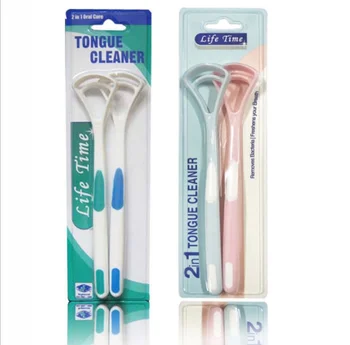 

2018 new Tongue Scraper Brush Oral cleaning tongue toothbrush cleanering brush Fresh Breath remove coating /200pair
