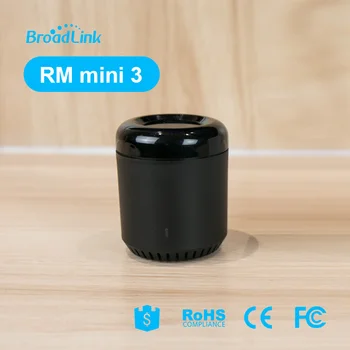 

Broadlink RM Mini3 Universal WIFI IR Remote Control For Smart Home Automation APP For xiaomi phone Apple with Google Home mini