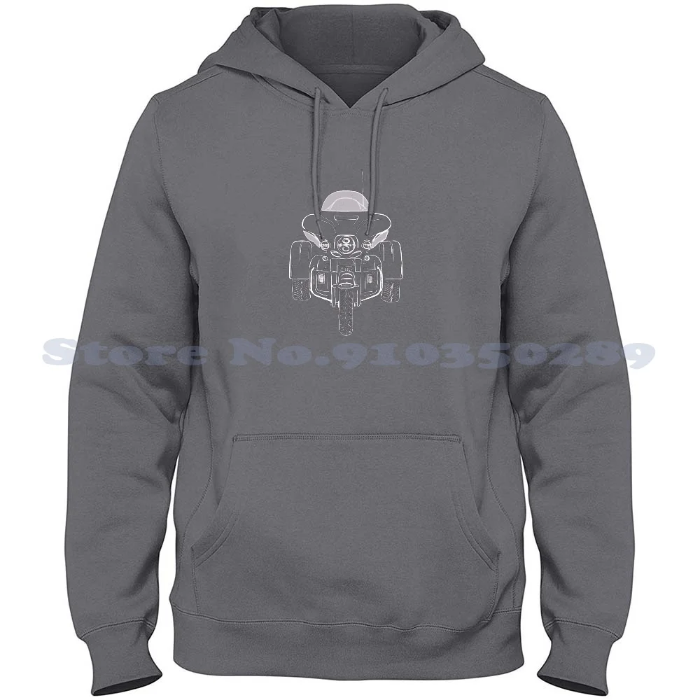 Trike Bike Felpe Con Cappuccio Felpa Per Uomo Donna Tri Glide Ultra Trike Bike Moto Touring Bike Tour Bike Tourer I Love Touring