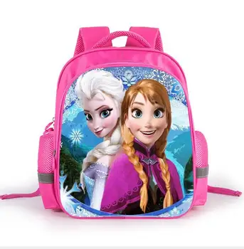 

Disney Frozen Elsa Print Backpack School Boys Girls Children Book Bag Cartoon Girl Backpack cartable enfant Kindergarten Bag